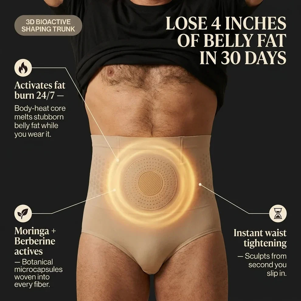 HELIO | Men Bioactive 3-in-1 Belly-Burn Trunk