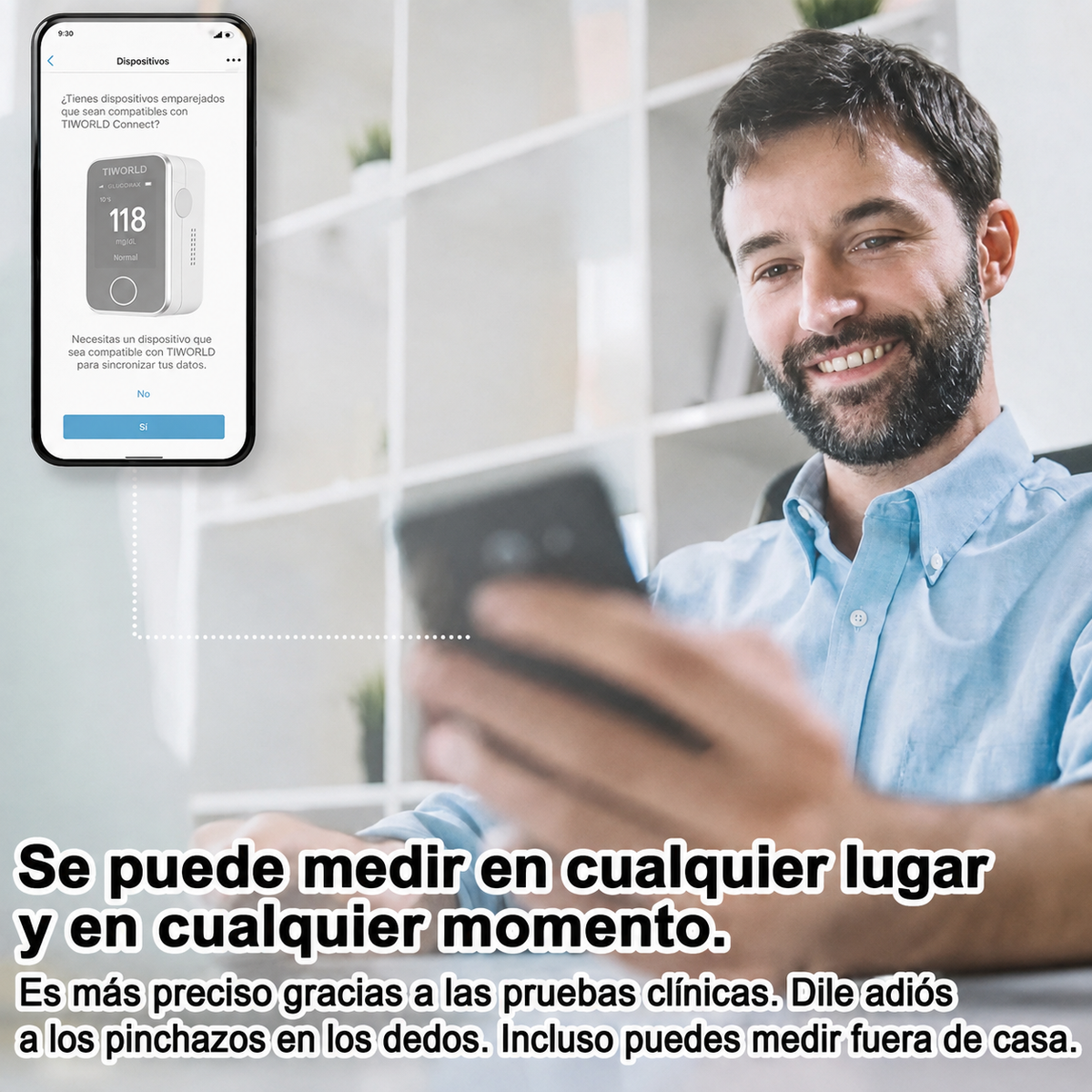 GlucoEase™ Monitor Diario de Salud