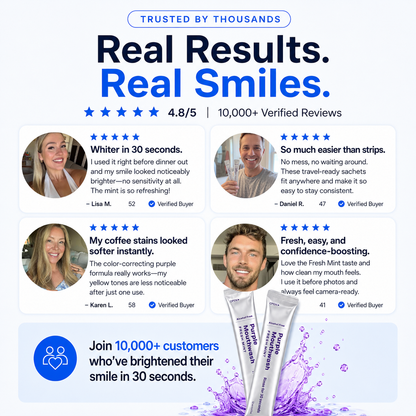 Lumino Instant Purple Smile Rinse