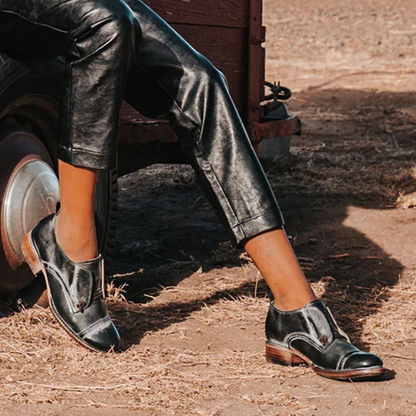 Brenda – Orthopedic Leather Shoes