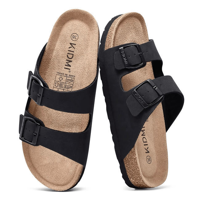 Christine – Orthopedic Leather Sandals by SoleHaven