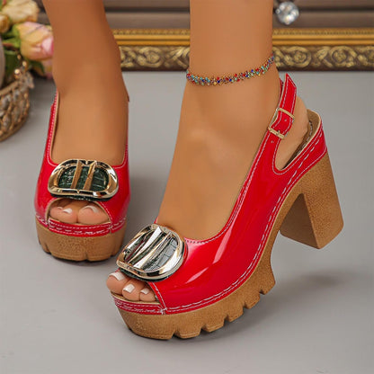 Katherine – Orthopedic Heeled Sandals