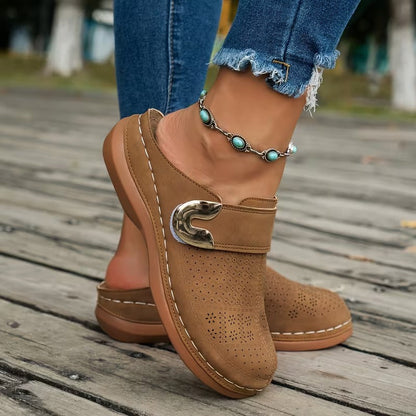 Nicole – Orthopedic Leather Sandals